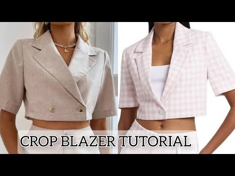 Видео: ||ПОДРОБНО|| Как сшить укороченный блейзер/укороченную куртку
