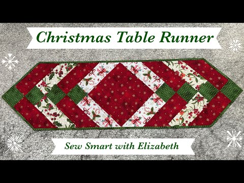 Видео: Как сделать рождественскую дорожку на стол