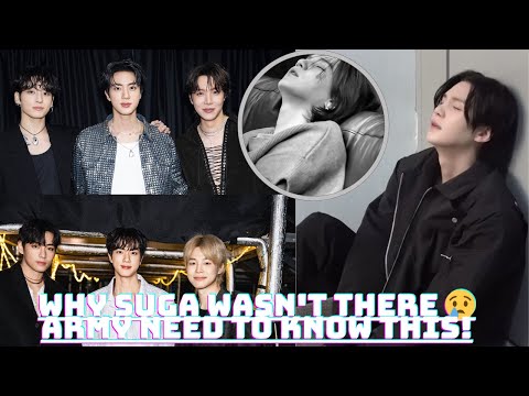Видео: СРОЧНО! Вот почему Шуга не был на концерте Джина с Чимином, Ви, Чонгуком и Джей-Хоупом