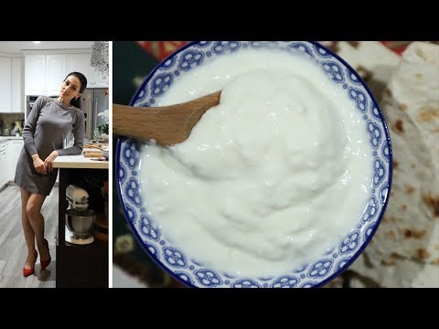 Видео: Как Приготовить Домашний Мацун Йогурт - Рецепт от Эгине - Heghineh Cooking Show in Russian