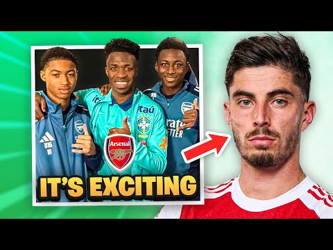 Видео: В «Арсенале» ЧТО-ТО ПРОИСХОДИТ! | Винисиус Жуниор замечен, Хаверц возвращается!