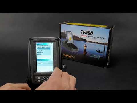 Видео: Часть 3 CamaraD Обзор меню Эхолота TF 500