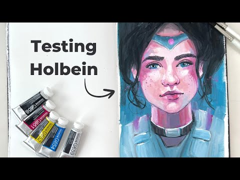 Видео: Гуашь Гольбейна: обзор художника