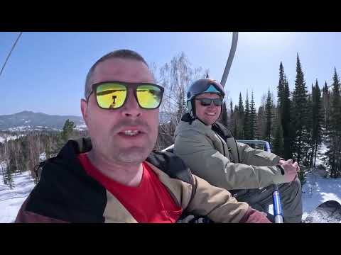 Видео: Закрытие сезона в Шерегеше с детьми и отличной погодой))