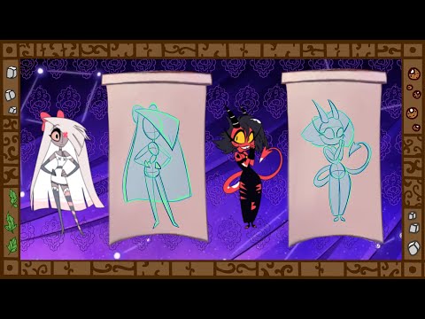 Видео: Гениальность дизайнов Vivziepop! Отель Хазбин и Адский босс утерли нос Диснею! Новая анимация.