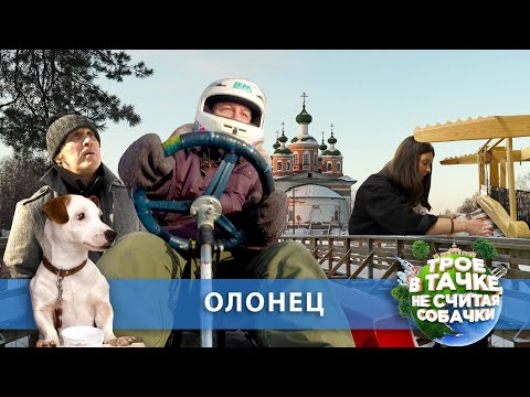 Видео: «Трое в тачке, не считая собачки» | Олонец
