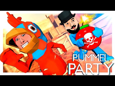 Видео: ПРАЗДНИЧНЫЙ РАСКОЛБАС - Pummel Party в 33