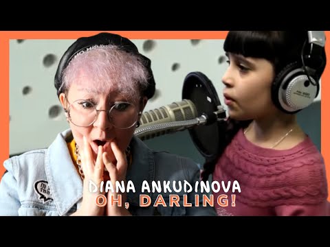 Видео: Диана Анкудинова (10 лет ) Oh, Darling! REACTION (french)