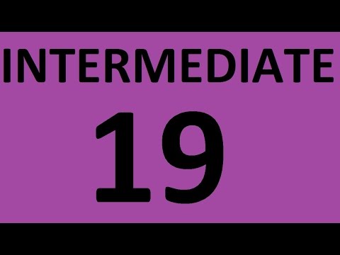 Видео: ГРАММАТИКА АНГЛИЙСКОГО ЯЗЫКА ДЛЯ СРЕДНЕГО УРОВНЯ -УРОК 19.  Уроки английского языка Английский язык