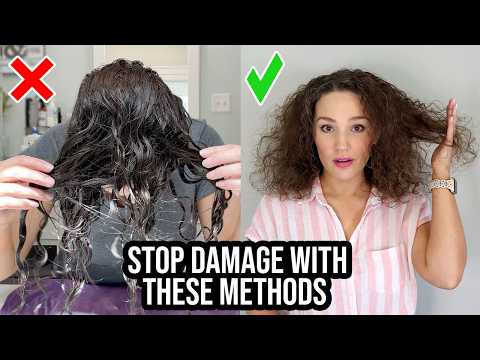 Видео: Как правильно распутать вьющиеся волосы | Распутывание 101