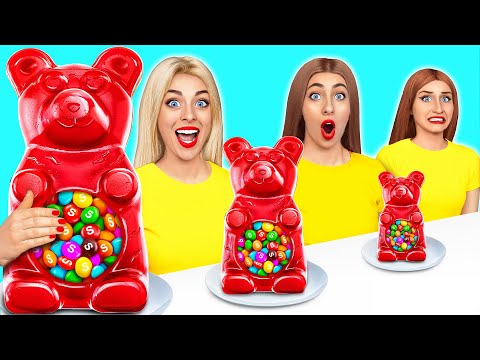 Видео: Большая, Средняя или Маленькая тарелка Челлендж #3 от Multi DO Challenge