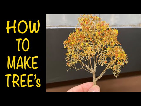 Видео: Как сделать деревья!