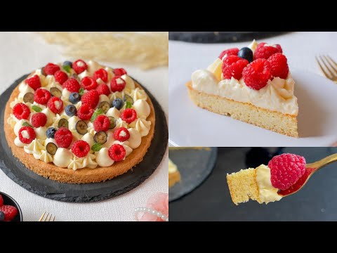 Видео: Элегантный фруктовый тарт с нежной песочной основой и шелковистым кремом, идеально подходящий для...