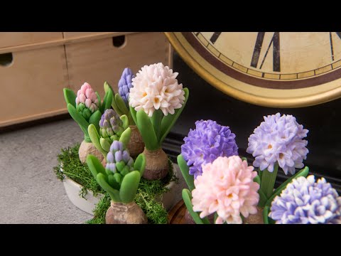 Видео: Силиконовая форма для мыла “Гиацинт”