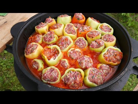 Видео: Сезонная заготовка – Фаршированные перцы Готовлю сразу много