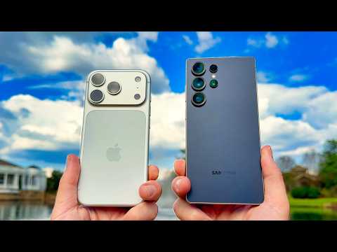 Видео: iPhone 17 Pro против Galaxy S25 Ultra: сравнение ТЕСТОВ КАМЕР!