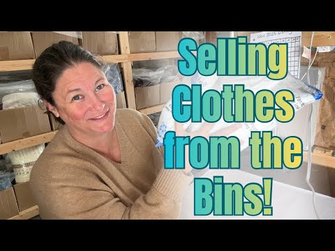 Видео: Что продаётся на eBay? Немного. Отправляйте с собой! Спасаем ношеную одежду из аутлета Goodwill.