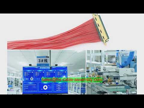 Видео: Индивидуальная жгутовая проводка Custom Micro Coaxial Cable I-PEX 1968-0302 20142-040U-20F 20421-021