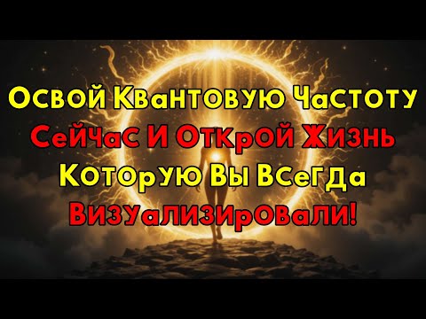 Видео: Секрет Квантовой Частоты: Мгновенно Откройте Жизнь, Которую Вы Визуализируете!