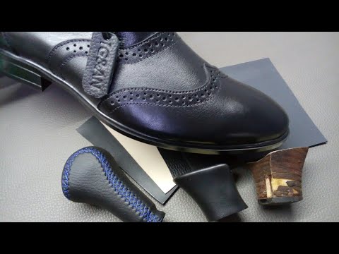 Видео: Лайфхак!💣Обтяжка каблука супер материалом 💣!!!