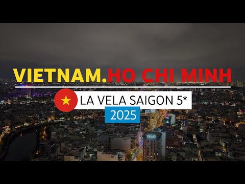 Видео: Вьетнам. Хошимин. Обзор La Vela Saigon 5* и прогулка по городу