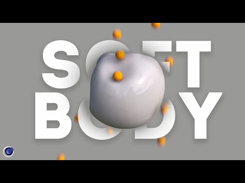 Видео: Мягкие объекты в Cinema 4D  Soft Body Cinema 4D