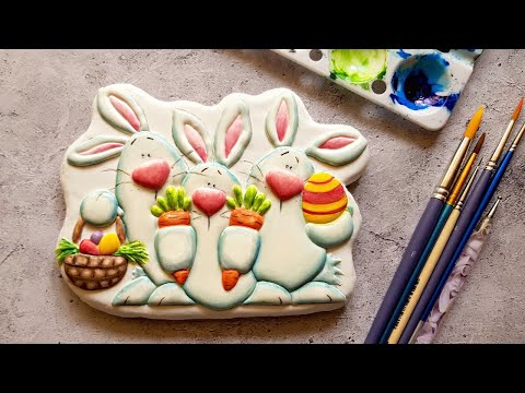 Видео: Пасхальные Пряники / Easter Bunny Cookie  /Пасхальный Заяц /Пряник Зайцы Трио / Пряник на Пасху