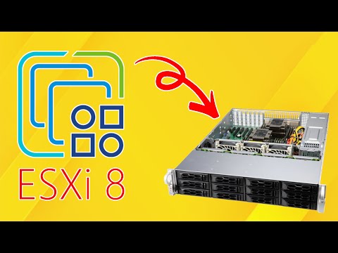 Видео: Как установить VMware vSphere Hypervisor 8.0 — от начала до конца ESXi 8