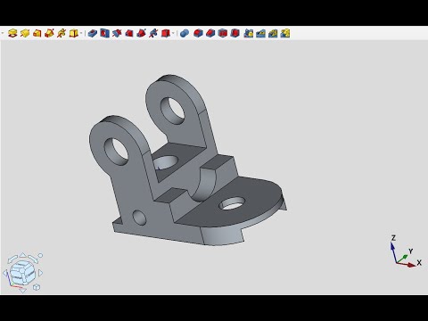 Видео: 9. FreeCAD 1.0 Для начинающих с нуля! Пример создания модели