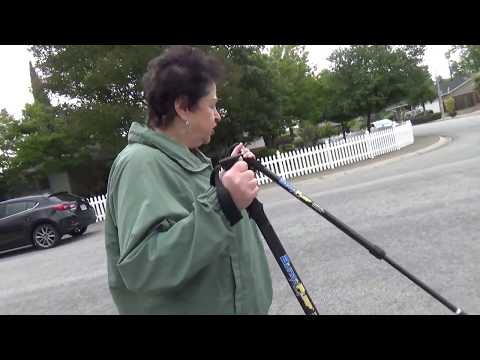 Видео: По асфальту как на лыжах со шведскими палками BungyPump