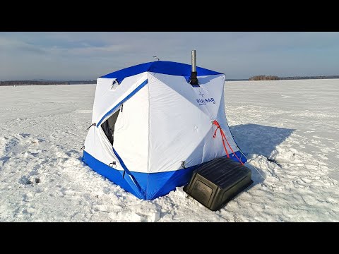 Видео: В этой палатке ЖАРА В ЛЮБУЮ ПОГОДУ!!!Обзор зимней палатки PULSAR 4T ARCTIC