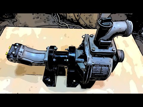 Видео: Переделка мотопомпы HIDELS PUMP. Замена ДВС на гидромотор