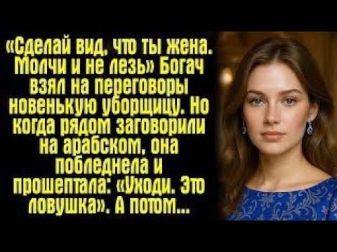 Видео: «Он приказал ей: “Сделай вид, что ты моя жена и молчи”. Но никто не ожидал, что обычная уборщица пе.