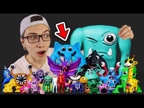 Видео: НЕ ВЗДУМАЙ ЛЕПИТЬ ГАРТЕН ОФ БАНБАН 😱🔪 НОВЫЕ БОССЫ GARTEN of BANBAN 3