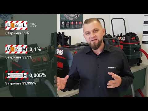 Видео: Вибір пилосмока Metabo. Огляд опцій, поради до застосування та тести професійних моделей.