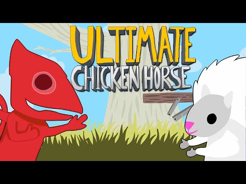 Видео: Ultimate Chicken Horse - ОВЦА С ЭРОкезом!