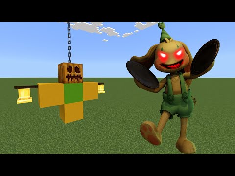Видео: Дополнение Poppy Playtime Bunzo Bunny для Minecraft PE Bedrock Compilation