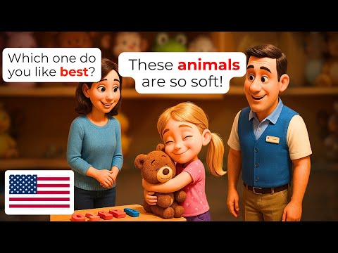 Видео: Покупка игрушек в США с мамой и детьми | A1-A2 | Учись английскому быстро!