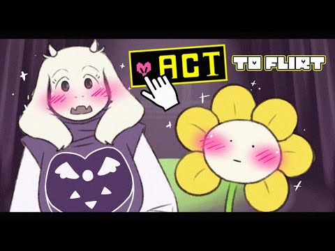 Видео: САМЫЙ ОФИГЕННЫЙ СИМУЛЯТОР СВИДАНИЙ UNDERTALE | UNDERTALE: Act to Flirt #1