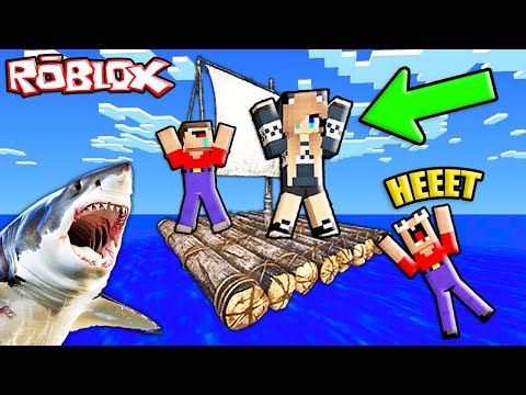 Видео: 2 НУБА И ДЕВУШКА ПРО ВЫЖИВАЮТ НА ПЛОТУ В ОКЕАНЕ В РОБЛОКС