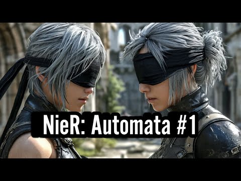 Видео: NieR: Automata ► Забывшийся мир/нападение голиафа #1