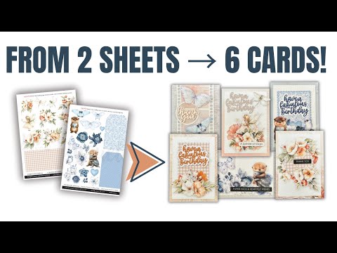 Видео: Легкое изготовление открыток всего лишь из бумаги! | Быстро, красиво и полностью из бумаги!