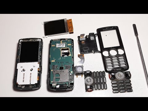 Видео: Sony Ericsson W810i | Restore broken mobile phone Вторая жизнь ретро телефона. Восстановление part 1