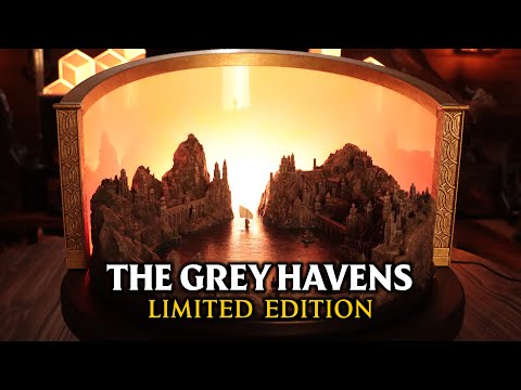 Видео: Распаковка и обзор «Серых гаваней» от Weta Workshop по мотивам «Властелина колец» — ограниченное ...