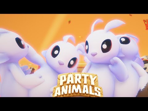 Видео: КУЧА РЫБЫ, КРИКОВ, ДРАК! ► Party Animals