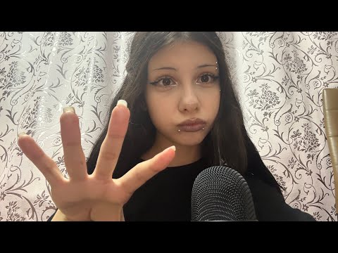Видео: асмрчик скретчинг, поцелуйчики, визуалки и болтаю чутчут 🌺