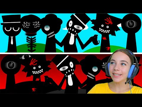 Видео: SPRUNKI ВСЕ ЧЕРНОЕ! (Sprunki Black)