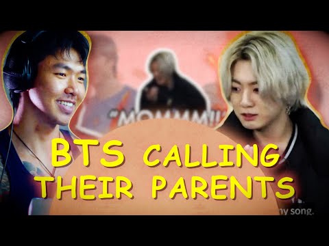 Видео: Реакция BTS на звонок родителям