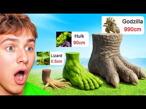 Видео: Реакция на сравнение размеров ног