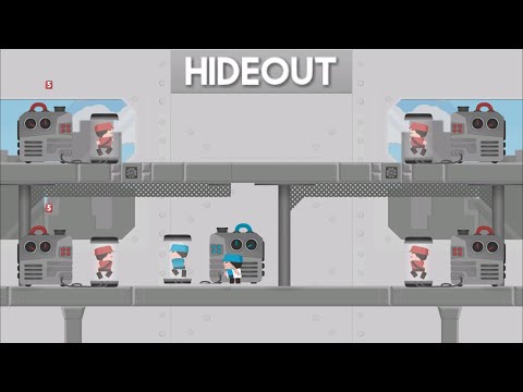 Видео: Хорошая тактика челлендж Hideout! Clone Armies Tactical Army Game